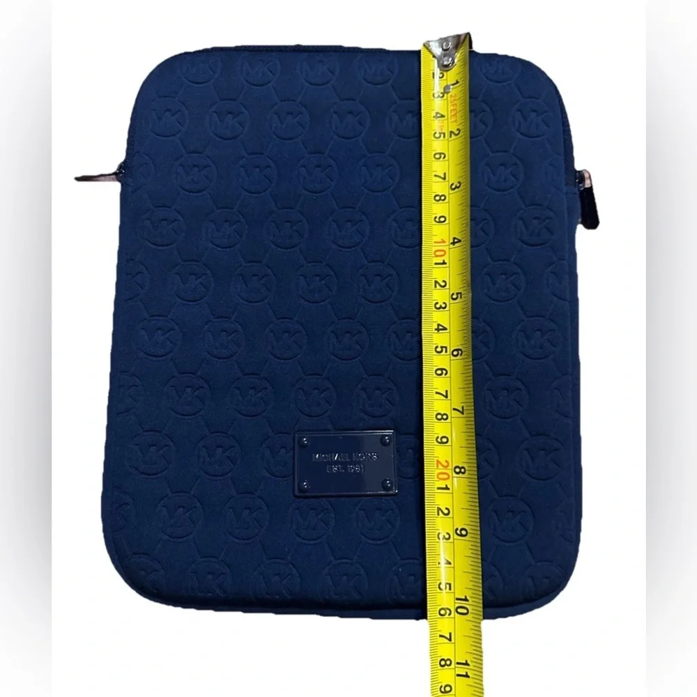 Michael Kors Embossed Logo Blue Ipad Tablet Sleeves Case Cover